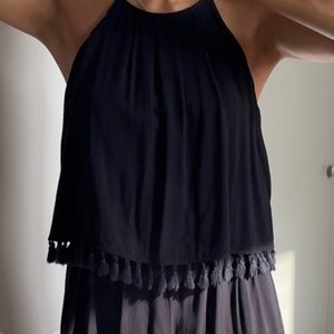 Black Romper Size Small